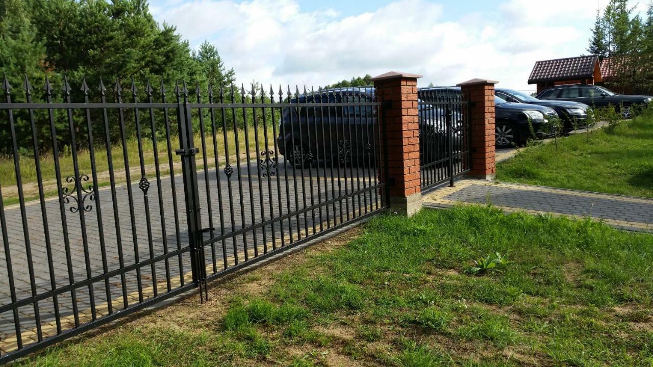 "Rowerowa Przystan" Turystyka Wiejska Nad Jeziorem Serwy W Sercu Puszczy Sucha Rzeczka Kültér fotó