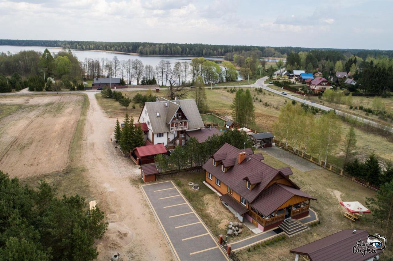 "Rowerowa Przystan" Turystyka Wiejska Nad Jeziorem Serwy W Sercu Puszczy Sucha Rzeczka Kültér fotó